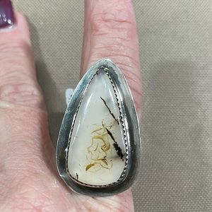 Unique stone ring